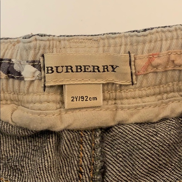 Burberry - Toddler Dark Wash Jeans Size 2 - Picture 6 of 8